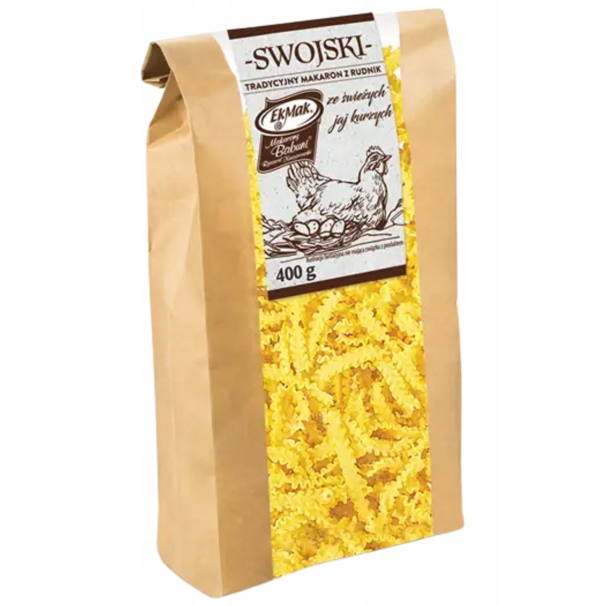 Ek-Mak Makarony Babuni Swojski makaron falbanka 400g