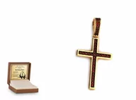 Zawieszki - Złota zawieszka 585 krzyżyk krzyżyk prezent - miniaturka - grafika 1