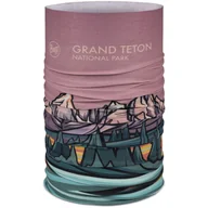 Czapki i chusty sportowe damskie - Chusta Buff Coolnet UV+ National Grand Teton - miniaturka - grafika 1