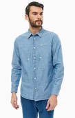 Koszule męskie - LEE SEASONAL WORKER SHIRT MĘSKA KOSZULA MATERIAŁOWA WORKWEAR BLUE L67YXQKR 112116975 - Lee - miniaturka - grafika 1