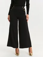 Spodnie damskie - Spodnie damskie czarne - SSP4378CA spodnie długie - TOP SECRET - Odzieżowy sklep internetowy TOP SECRET - miniaturka - grafika 1