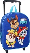 Plecaki - Plecak na kółkach Paw Patrol 3D - z wysuwaną rączką i regulowanymi paskami na ramiona - miniaturka - grafika 1