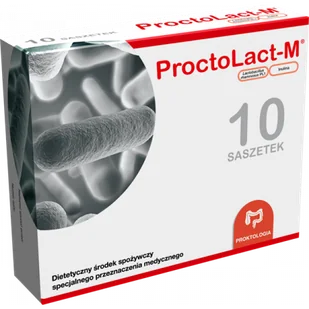 Miralex SP.Z.O.O. ProctoLact M proszek 10 saszetek 3174721 - Układ pokarmowy - miniaturka - grafika 1