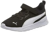 Buty dla dziewczynek - PUMA Anzarun Lite Ac Inf Sneaker buty dziecięce uniseks, czarny - Czarna puma bia?a puma - 27 EU - miniaturka - grafika 1