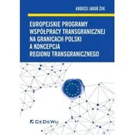 Ekonomia - Europejskie programy współpracy transgranicznej Andrzej Jakub Żuk - miniaturka - grafika 1