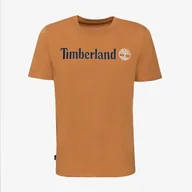 Koszulki męskie - TIMBERLAND T-SHIRT KENNEBEC RIVER LINEAR LOGO SHORT SLEEVE T - Timberland - miniaturka - grafika 1