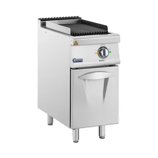 Royal Catering Grill lawowy 4,5 kW 50 do 300°C 400 V 40 x 73 cm Seria Pro 730 - Grill Lava Rock - Inne urządzenia gastronomiczne - miniaturka - grafika 1
