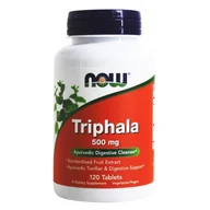 Witaminy i minerały - Now Foods FOODS Triphala 500mg 120tabs - miniaturka - grafika 1