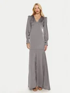 Sukienki - ARTIGLI Sukienka wieczorowa ACAB000521 Szary Regular Fit - miniaturka - grafika 1
