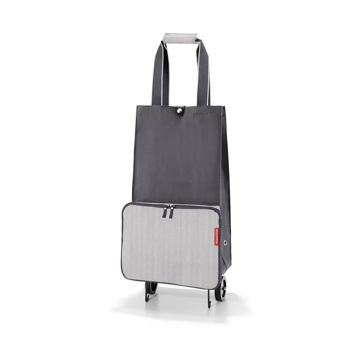 Wózek FOLDABLETROLLEY, herringbone grey, Reisenthel