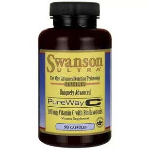 SWANSON Health Witamina C Z Bioflawonoidami Cytrusowymi Pureway-c 1000mg 90 Tabletek 087614024080 - Suplementy naturalne - miniaturka - grafika 1