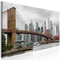 Obrazy i zdjęcia na płótnie - Obraz - Droga na Manhattan (1-częściowy) wąski kolorowy (rozmiar 120x40) - miniaturka - grafika 1
