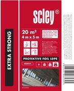 Folie i taśmy malarskie - Folia ochronna Scley Extra Strong LDPE (4 x 5 m) - miniaturka - grafika 1