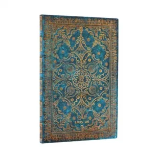 Paperblanks Kalendarz książkowy maxi 25/26 18M Azure - Kalendarze - miniaturka - grafika 1