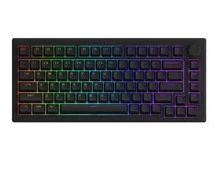 Akko 5075B Plus Shine-Through Black - V3 Cream Yellow Pro - Klawiatury - miniaturka - grafika 1