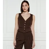 Kamizelki damskie - GUESS Kamizelka MATEA | Slim Fit - miniaturka - grafika 1