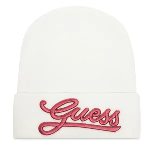 Czapka Guess AW5400 POL01 Écru - Czapki damskie - miniaturka - grafika 1