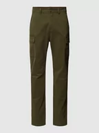 Spodnie męskie - Spodnie o kroju regular fit z kieszeniami cargo model ‘YASUNI’ - miniaturka - grafika 1