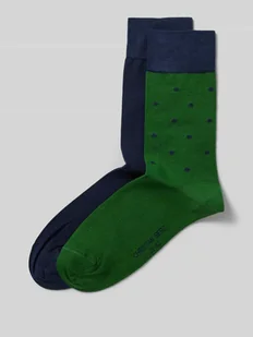 Skarpety z detalem z logo - Skarpetki męskie - miniaturka - grafika 1