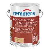 Farby i impregnaty do drewna - REMMERS Olej do tarasu i mebli z drewna 0,75l Bezbarwny - miniaturka - grafika 1