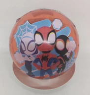 Piłki dla dzieci - Świecąca piłka 10 cm Spiderman - miniaturka - grafika 1