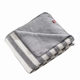 Dekoria Koc Cotton Cloud 150x200cm Gray Stripes 150x200cm 760-116 - Koce - miniaturka - grafika 1