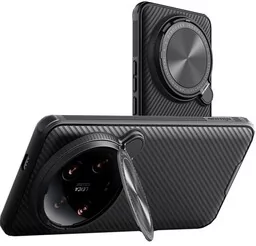 Nillkin Etui CamShield Prop Magnetic do Xiaomi 14 Ultra, czarne - Etui i futerały do telefonów - miniaturka - grafika 1