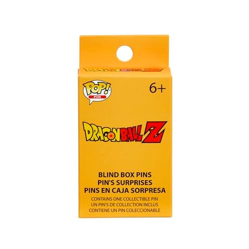 Loungefly Dragon Ball Z - Goku - 6-częściowy zestaw szpilek emaliowanych - Dragon Ball - szpilki emaliowane Blind Box - urocza broszka kolekcjonerska - do plecaków i toreb - pomysł na prezent