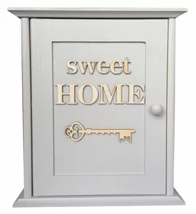 Szafka Na Klucze Szara Sweet Home Naturalny - Szafki na klucze - miniaturka - grafika 1