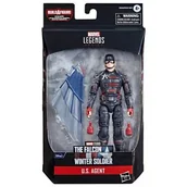 Figurki dla dzieci - Avengers Figurka U.S. Agent w skali 15 cm z serii Hasbro Marvel Legends o wysokiej jakości wzornictwie z 2 dodatkami, zabawka dla dzieci w wieku od 4 lat F0246 - miniaturka - grafika 1