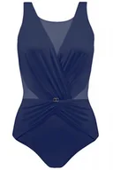 Stroje kąpielowe - Self skj Fashion7 1006V 17 granatowy strój kąpielowy - miniaturka - grafika 1