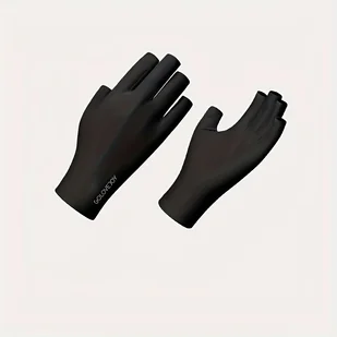 TEMU 1 Para Profesjonalnych Rękawiczek z Ochroną UV UPF200+ do Manicure Żelowego, -UVA & UVB 999+ Bezpalczaste Rękawiczki do Lampy do Paznokci, - Lampy UV do paznokci - miniaturka - grafika 1