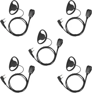 Retevis Walkie Talkie czarne - Słuchawki - miniaturka - grafika 1