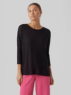 Swetry damskie - Vero Moda Sweter w kolorze czarnym - miniaturka - grafika 1