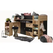 Łóżka dla dzieci i młodzieży - Łóżko antresola z biurkiem SMART 1 - miniaturka - grafika 1