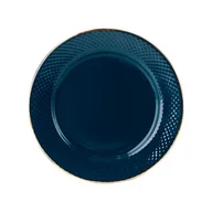 Talerze - Talerz deserowy Tiffany 19 cm granatowy - miniaturka - grafika 1