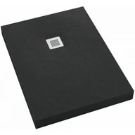Brodziki prysznicowe - Schedpol New Horizons Black Stone brodzik 100x70 cm prostokątny czarny 3.3334/C/ST-M2 - miniaturka - grafika 1