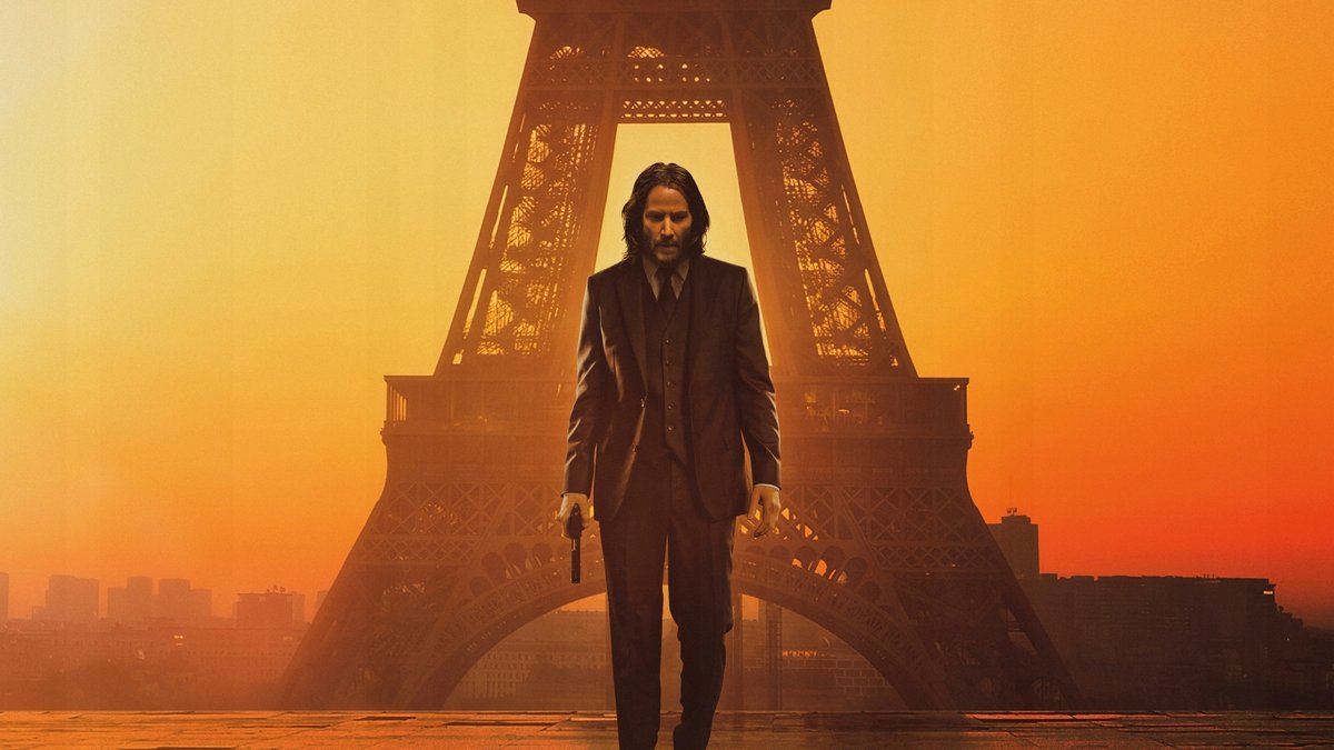 PODKŁADKA POD MYSZ Nadruk 22x18 cm John Wick 4 Keanu Reeves Tekst Prezent