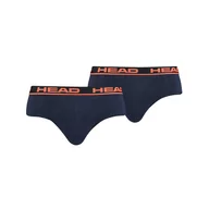Majtki męskie - Head Majtki Męskie Slipy Brief 2P Navy 100001753 003 L - miniaturka - grafika 1