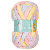Pasmanteria - Włóczka do wyplatania szydełkowania plecenia Chenille 20 mm pastelowa #14 - miniaturka - grafika 1