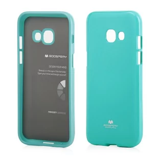 Mercury Mercury Jelly - Etui Samsung Galaxy A3 (2017) (miętowy) 8438 - Etui i futerały do telefonów - miniaturka - grafika 2