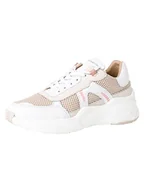 Sneakersy damskie - Tamaris Damskie sneakersy 1-1-23811-28, beżowy - Ivory Comb - 41 EU - miniaturka - grafika 1
