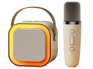 Zestaw Karaoke Mikrofon Z Głośnikiem - Instrumenty muzyczne dla dzieci - miniaturka - grafika 1