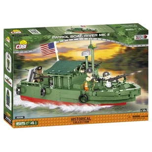 Cobi HC Vietnam War Patrol Boat River Mk II - - Klocki - miniaturka - grafika 1