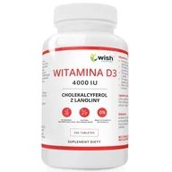 Witaminy i minerały - D3 4000IU 240 tabletek - miniaturka - grafika 1