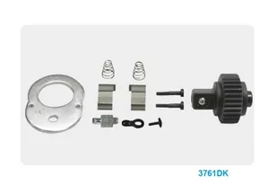 GRZECHOTKA Z PRZYCISKIEM 3/8" 32 ZĘBY 200mm UCHWYT POLEROWANY King Tony - Klucze i nasadki - miniaturka - grafika 2
