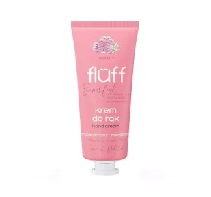 Fluff Fluff Krem do rąk ultra nawilżający malina 50ml - Balsamy i kremy do ciała - miniaturka - grafika 1