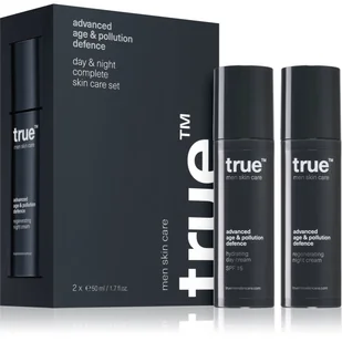 True Day and Night Complete Skin Care Set ZESTAW Regenerujący krem na noc 50 ml + Nawilżający krem na dzień dla mężczyzn 50 ml - Zestawy kosmetyków męskich - miniaturka - grafika 1
