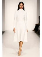 Koszule damskie - Bluzka ecru YY500107 - miniaturka - grafika 1