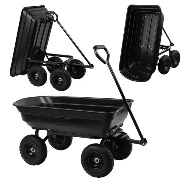 Wózek Ogrodowy Taczka Przyczepka GREGMAN Cart 2.0 120l do 200kg